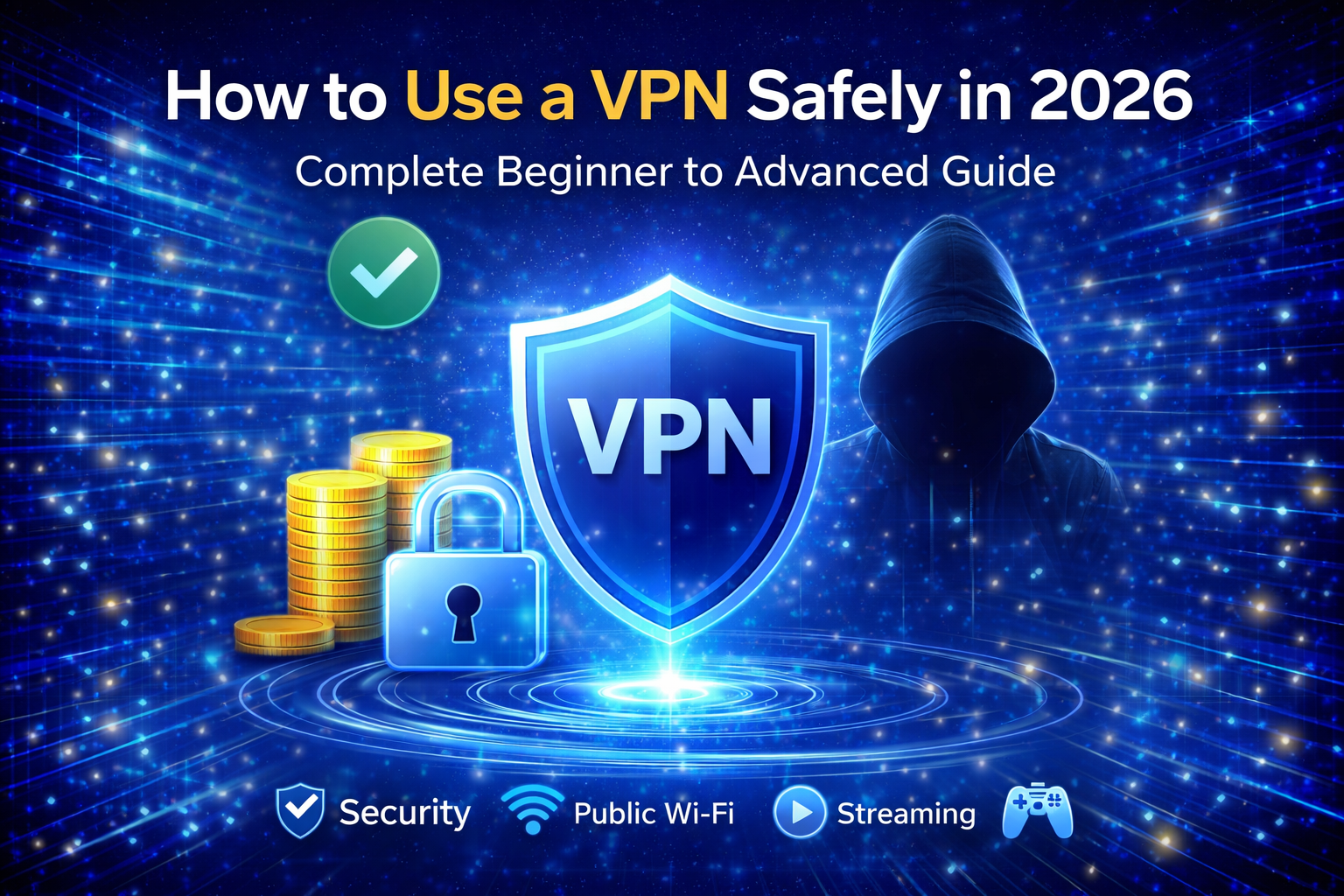 How to Use a VPN Safely in 2026 – Complete Beginner to Advanced Guide